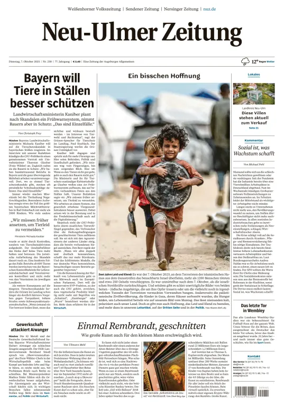 Cover of Neu-Ulmer Zeitung