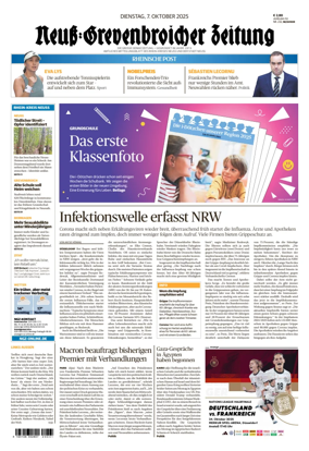 Cover of Neuss-Grevenbroicher Zeitung Neuss