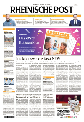 Cover of Rheinische Post Duesseldorf Meerbusch