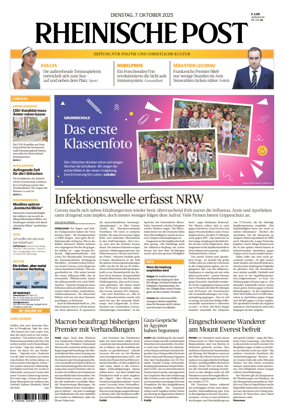 Cover of Rheinische Post Duisburg