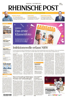 Cover of Rheinische Post – Düsseldorf Mitte/West/Ost/Nord/Süd