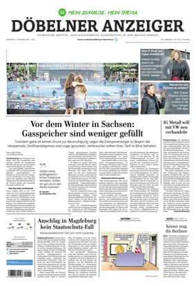 Cover of Sächsische Zeitung (Döbeln)