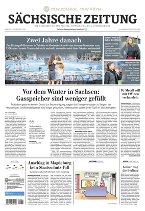 Cover of Sächsische Zeitung  (Freital)