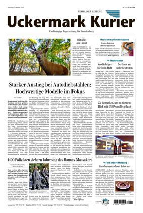 Cover of Templiner Zeitung