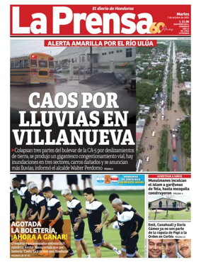 Cover of Diario La Prensa