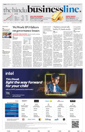 Cover of BusinessLine (Chennai)