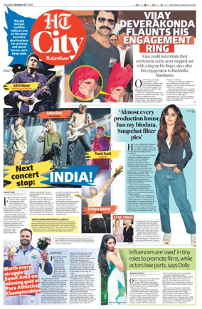 Cover of Hindustan Times (Jaipur) - City