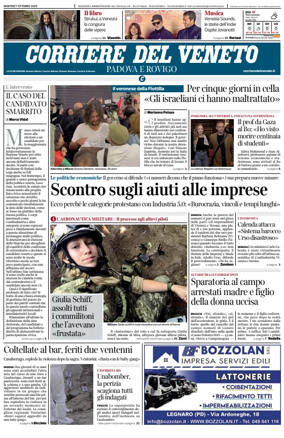 Cover of Corriere del Veneto (Padova e Rovigo)