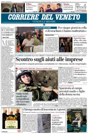 Cover of Corriere del Veneto (Venezia e Mestre)