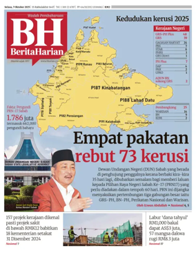 Cover of Berita Harian