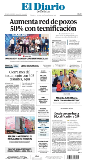 Cover of El Diario de Delicias