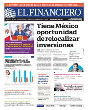 Cover of El Financiero