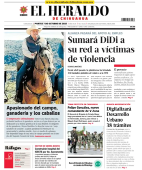 Cover of El Heraldo de Chihuahua