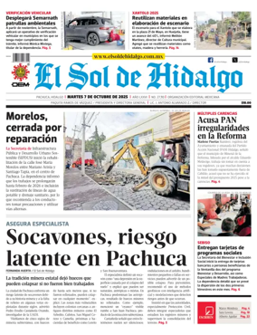 Cover of El Sol de Hidalgo