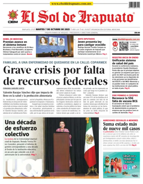 Cover of El Sol de Irapuato