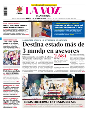 Cover of La Voz de la Frontera