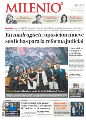 Cover of Milenio Jalisco