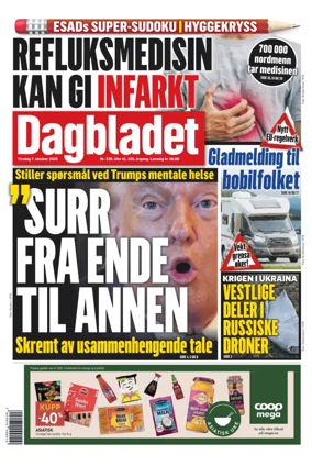 Cover of Dagbladet