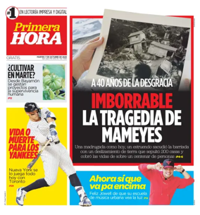 Cover of Primera Hora
