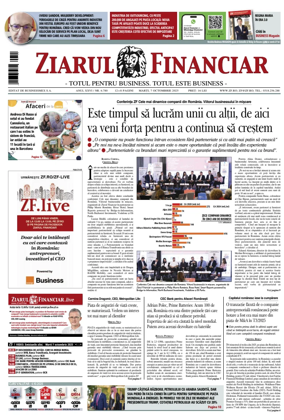 Cover of Ziarul Financiar