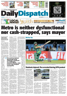 Cover of Daily Dispatch