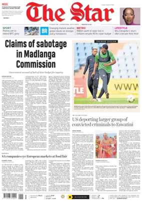 Cover of The Star Late Edition