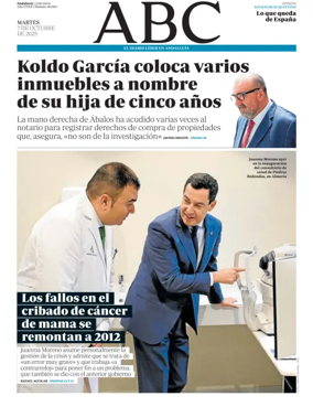 Cover of ABC (Andalucía)
