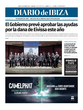 Cover of Diario de Ibiza