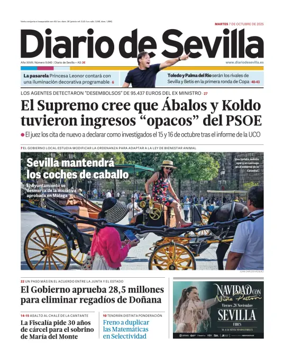 Cover of Diario de Sevilla