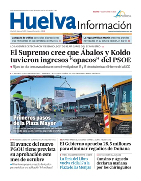 Cover of Huelva Informacion