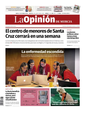 Cover of La Opinión de Murcia