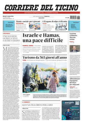 Cover of Corriere del Ticino