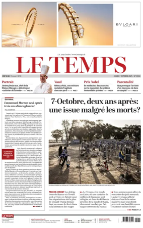 Cover of Le Temps