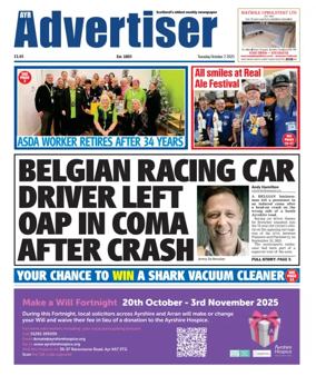 Cover of Ayr Advertiser