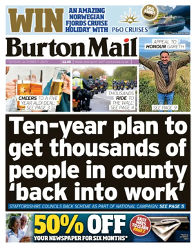 Cover of Burton Mail