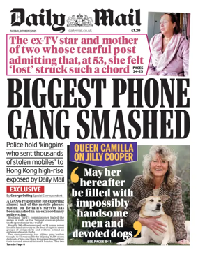 Cover of Daily Mail