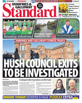 Cover of Dumfries & Galloway Standard