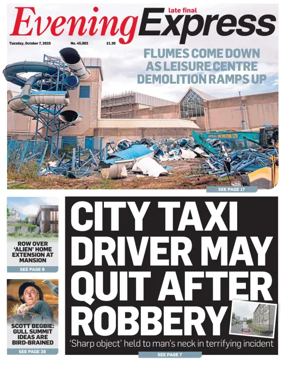 Cover of Evening Express (Extra Edition)