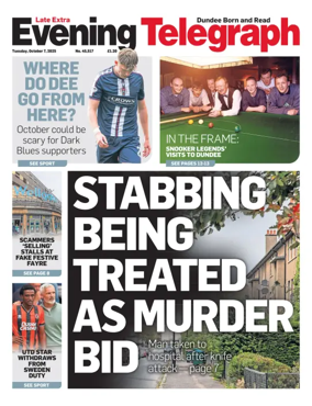 Cover of Evening Telegraph (First Edition)