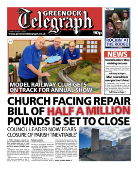 Cover of Greenock Telegraph