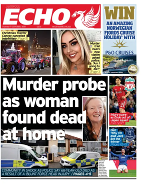 Cover of Liverpool Echo