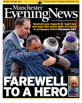 Cover of Manchester Evening News