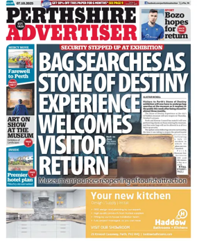 Cover of Perthshire Advertiser