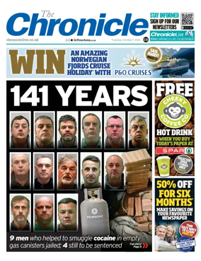 Cover of The Chronicle (South Tyneside and Durham)