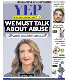 Cover of Yorkshire Evening Post