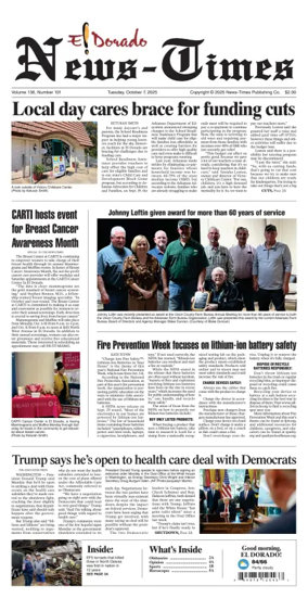 Cover of El Dorado News-Times