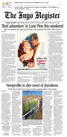 Cover of Inyo Register