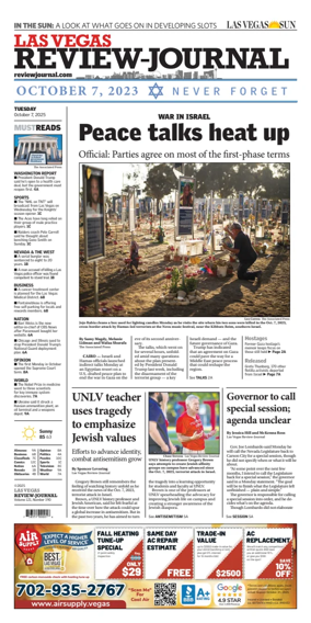 Cover of Las Vegas Review-Journal