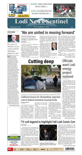 Cover of Lodi News-Sentinel