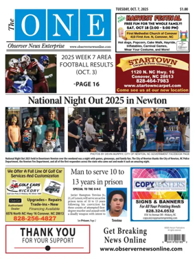 Cover of Observer News Enterprise